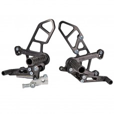 WOODCRAFT Kawasaki ZX-10R (16-20) Complete Rearset Kit (Standard or GP Shift)